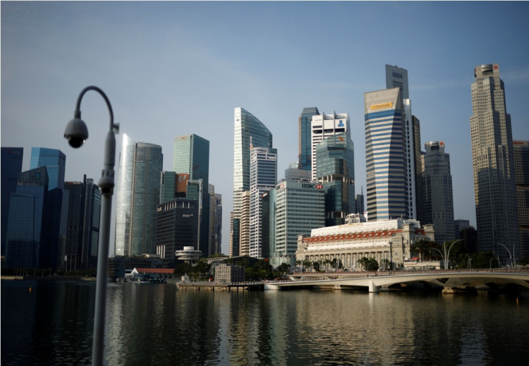 Singapore business district