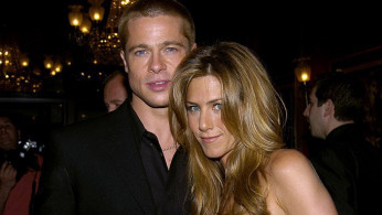 A tabloid claimed Jennifer Aniston and Brad Pitt had a double date with George and Amal Clooney.