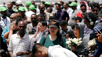Ethiopian Airlines crash site