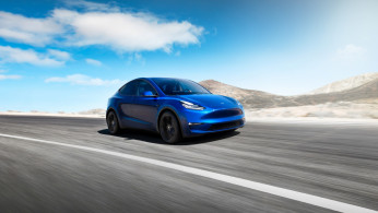 Undated handout photo of Tesla Inc's Model Y electric sports utility vehicle