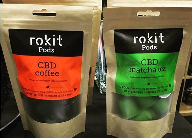 CBD infused coffee and matcha pods