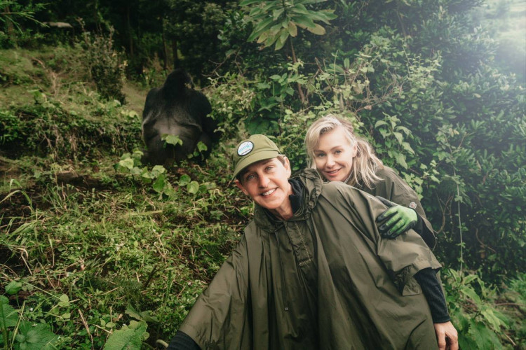 Ellen DeGeneres and Portia De Rossi