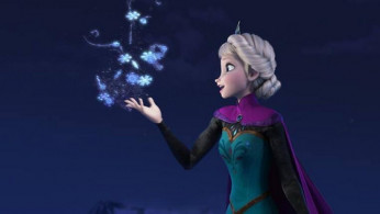 Elsa on Frozen