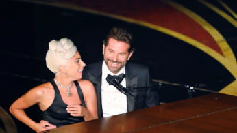 Bradley Cooper seen here with Lady Gaga