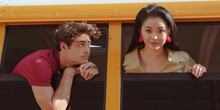 Lana Condor and Noah Centineo