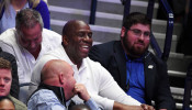 Los Angeles Lakers president of basketball operations Magic Johnson