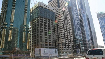 Ahmed Abdul Rahim Al Attar Tower Under Construction on 27 January 2007