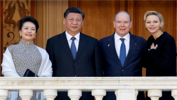 President Xi Jingping at Monaco