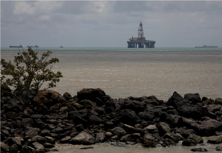 Malaysian oil rig