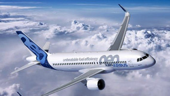 Flying to China