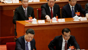 Chinese President Xi Jinping and Chinese Premier Li Keqiang
