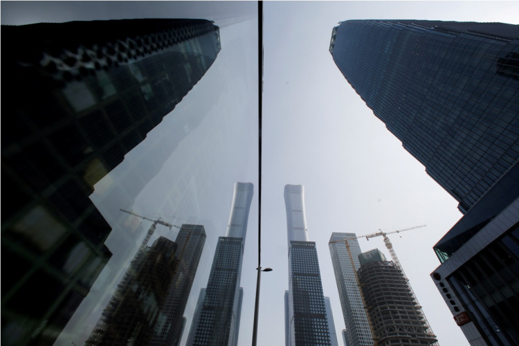 Business district China