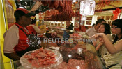Singapore meat shops