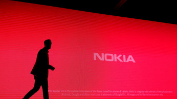 HMD Global Product Officer Juho Sarvikas, walks on the stage during the presentation of the new Nokia 1 Plus during the Mobile World Congress in Barcelona