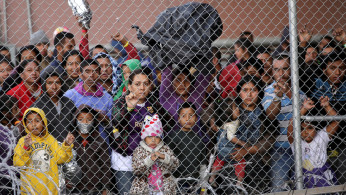 Central American Migrants to the US held at El Paso All Pictures Video Newest-First