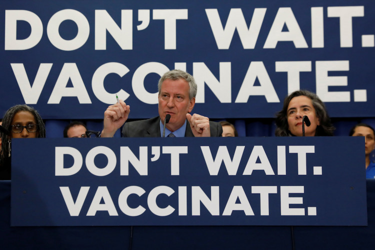 Mayor Bill de Blasio