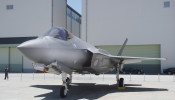 A Japan Air Self-Defense Force's F-35A stealth fighter