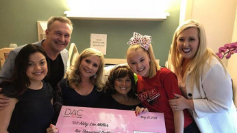 Abby Lee Miller was all smiles when she arrived at JoJo Siwa's 16th birthday celebration.