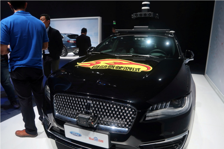 Baidu-developed car