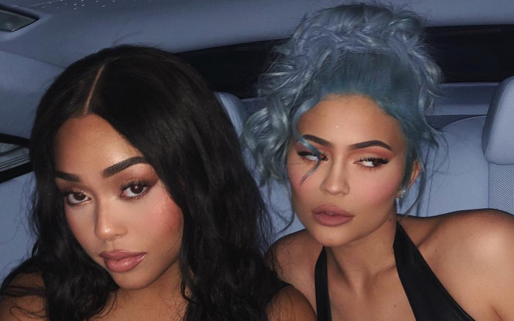 Jordyn Woods and Kylie Jenner
