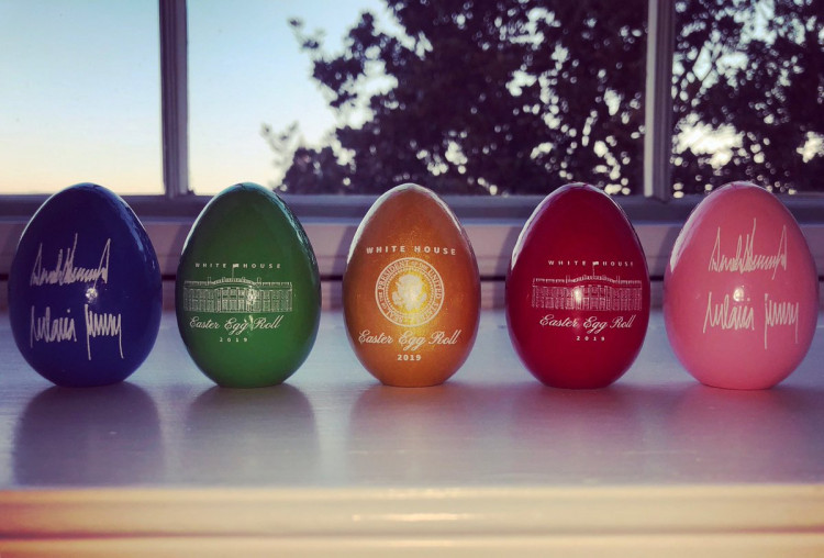 Melania Trump 2019 Commemorative Easter Egg Betokens Her ‘Be Best’ Campaign For The Youth 