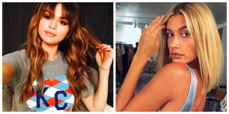 Selena Gomez and Hailey Baldwin