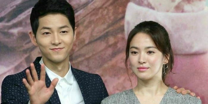 Song Joong Ki and Song Hye Kyo