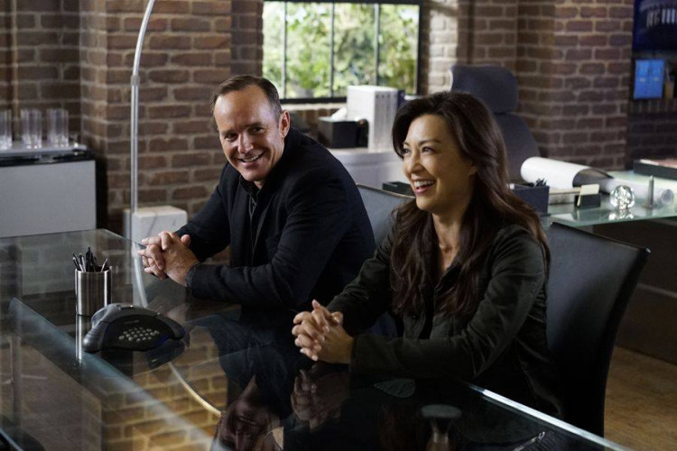 The agents are about to encounter someone who looks exactly like Coulson. 