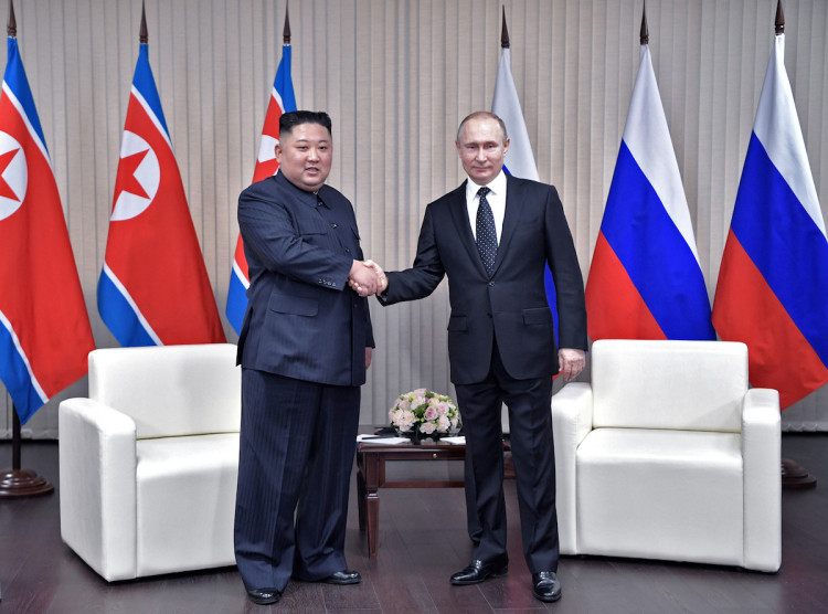Russian President Vladimir Putin meets with North Korea's leader Kim Jong Un in Vladivostok