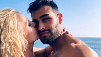 Britney Spears and Sam Asghari