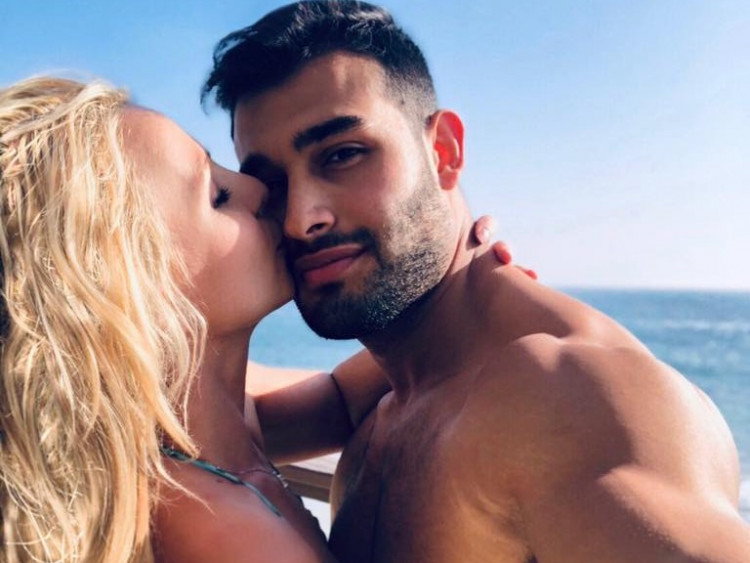 Britney Spears and Sam Asghari