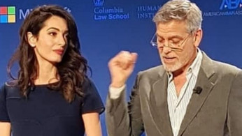 Amal Clooney and George Clooney