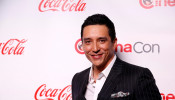 Actor Gabriel Luna poses during the CinemaCon Big Screen Achievement Awards ceremony at Caesars Palace in Las Vegas, Nevada, U.S. April 4, 2019. 