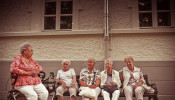 Group of seniors sitting