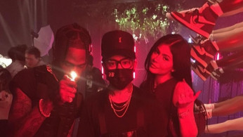 Kylie Jenner, Travis Scott, Jon Boy