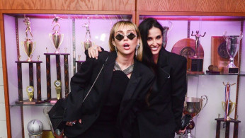 Miley Cyrus and 