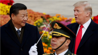 Xi Jinping and Donald Trump
