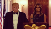 Melania and Donald Trump at the White House Historical Association Dinner: Recently, Melania Arrives In Tokyo Wearing The Same Calvin Klein Dress She Wore When She Left The White House