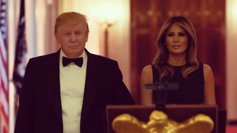 Melania and Donald Trump at the White House Historical Association Dinner: Recently, Melania Arrives In Tokyo Wearing The Same Calvin Klein Dress She Wore When She Left The White House