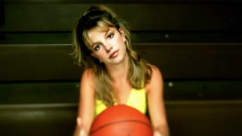 Britney Spears pictured here in her 'Baby One More Time' video from 20 years ago. Presently, she was reported as having a feud with her parents