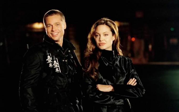 Angelina Jolie and Brad Pitt