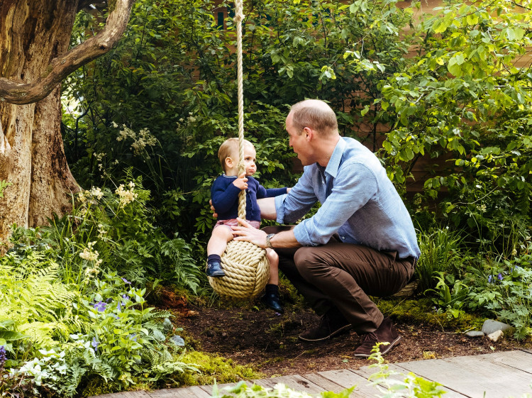 Britain's Prince William and Catherine, Duchess of Cambridge at RHS Chelsea Flower Show in London