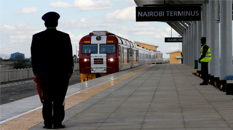 A Railway in Nairobi, Kenya