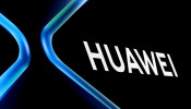The Huawei logo is displayed ahead of the Mobile World Congress (MWC 19) in Barcelona