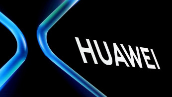 The Huawei logo is displayed ahead of the Mobile World Congress (MWC 19) in Barcelona
