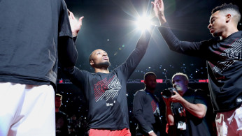 Damian Lillard NBA: Playoffs-Golden State Warriors at Portland Trail Blazers