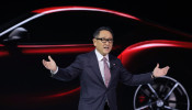 Unveiling of the 2020 Toyota Supra during the North American International Auto Show