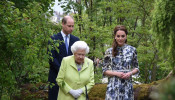Queen Elizabeth, Prince William, Kate Middleton