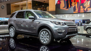 Land Rover Discovery Sport SUV car showcased at the 86th Geneva International Motor Show.