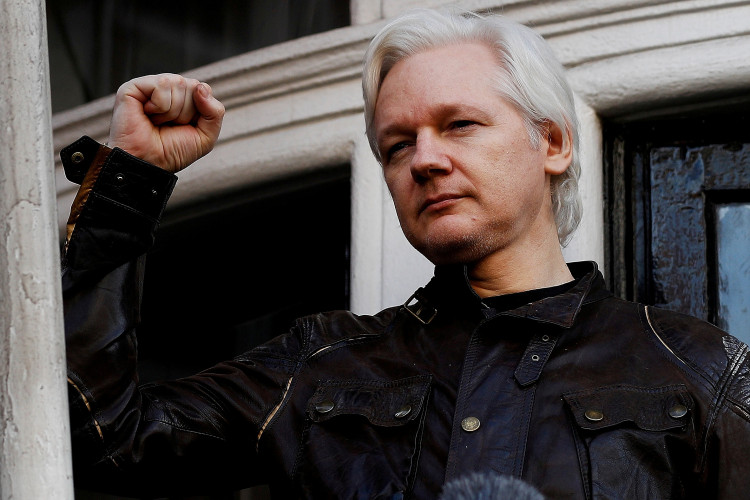 Julian Assange in 2017